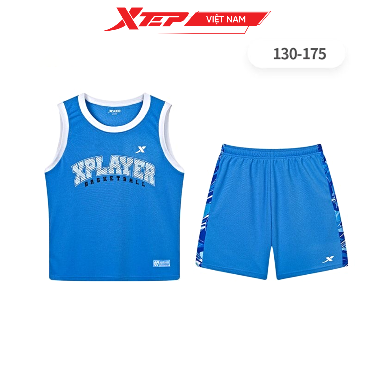  Bộ Quần Áo Bóng Rổ Cho Bé Trai Xkids 676225384212 