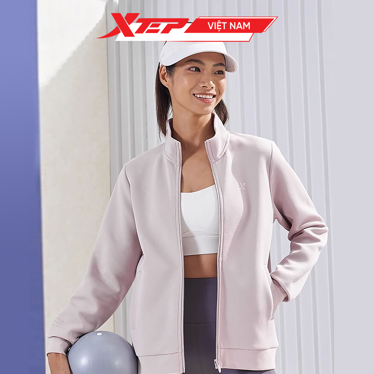  Áo Khoác Thể Thao Nữ Xtep 977328060113 