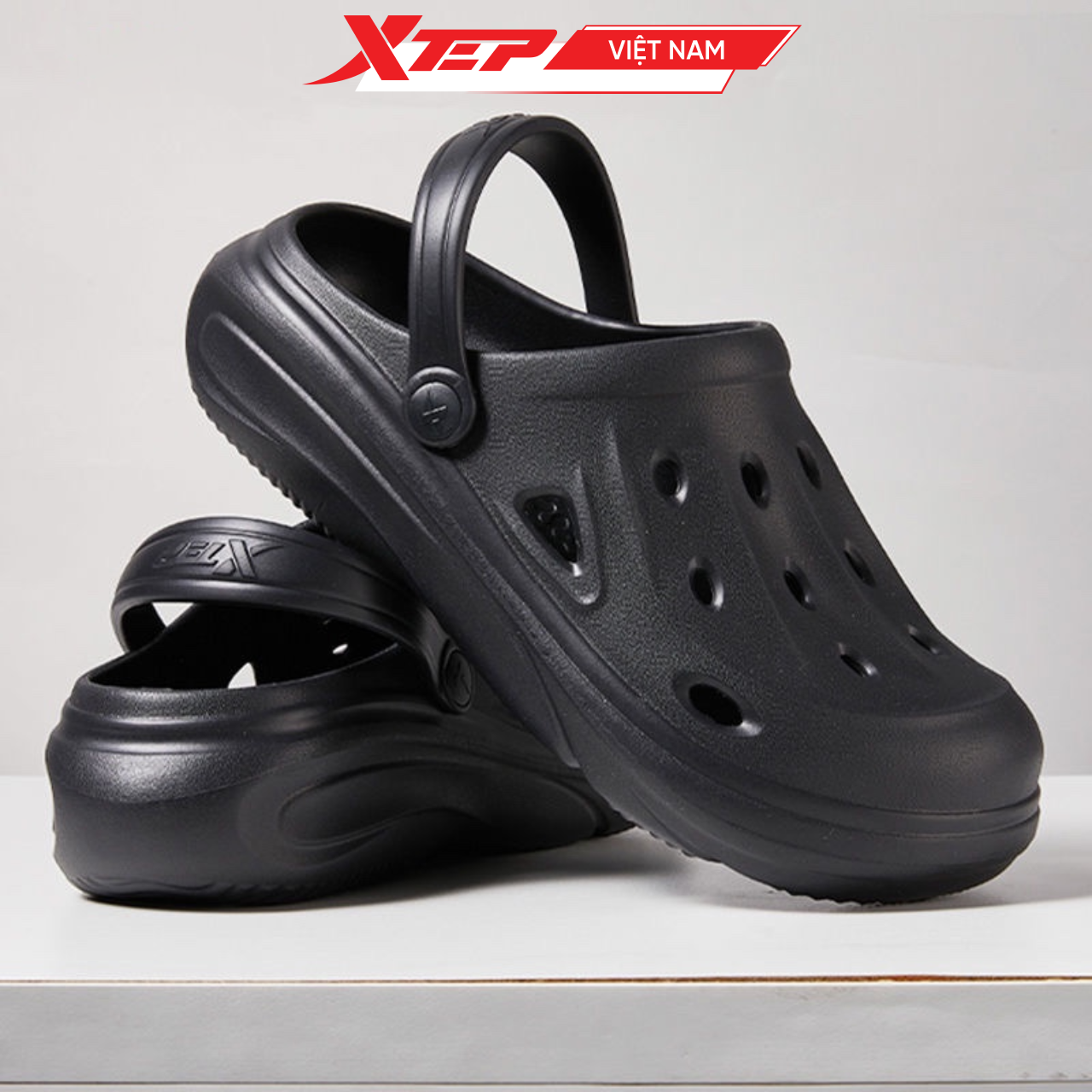  Sandal Thể Thao Nam Nữ Xtep Galaxy Wave Crocs 976137BEA457 
