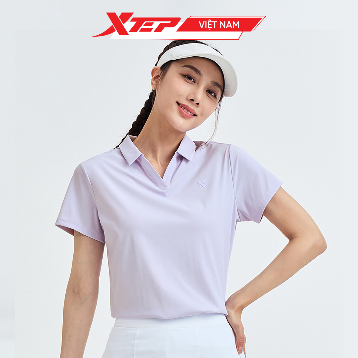  Áo Polo Thể Thao Nữ Xtep 976228020424 
