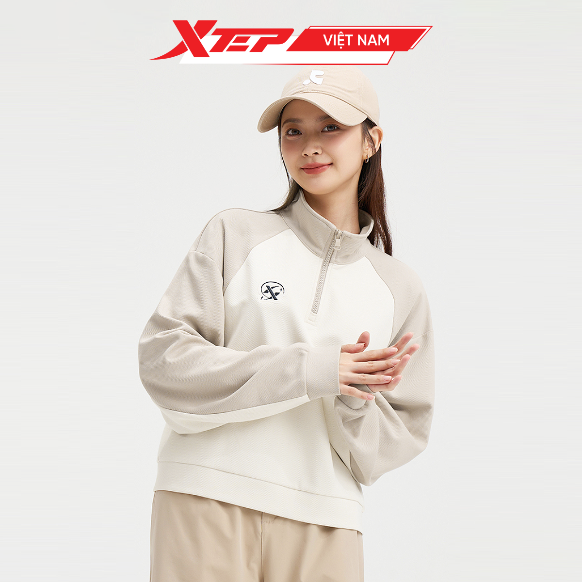  Áo Nỉ Nữ Thu Đông Xtep 976328920583 