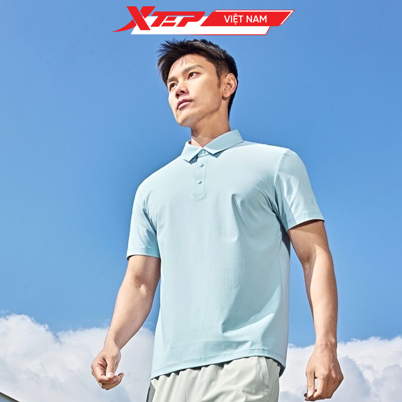  Áo Polo Thể Thao Nam Xtep 875229020074 