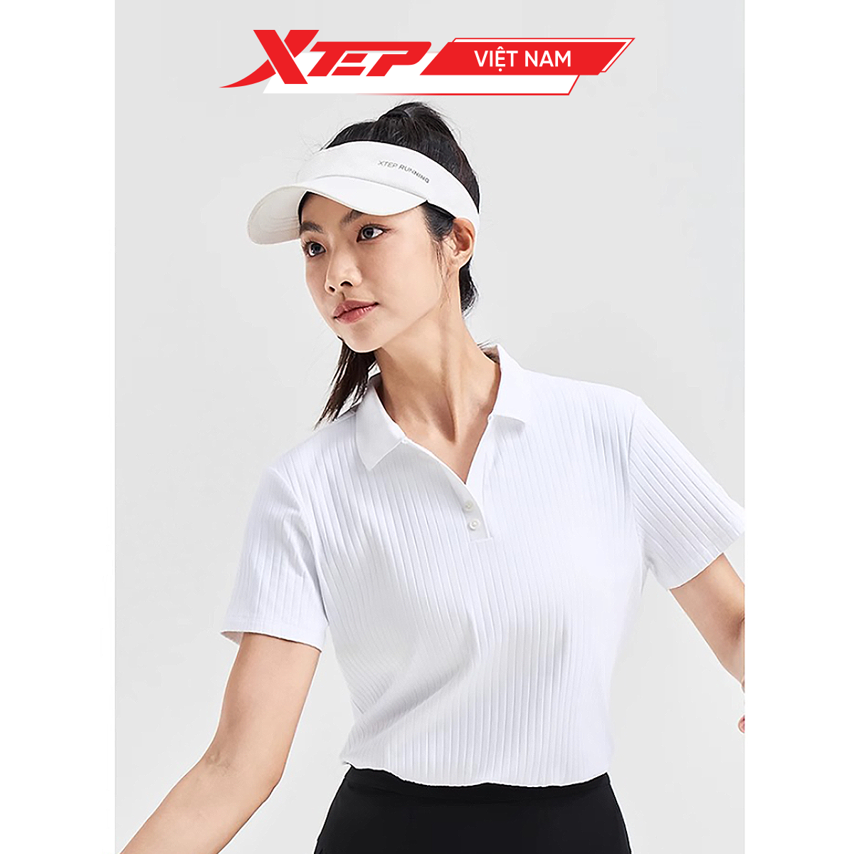  Áo Polo Thể Thao Nữ Xtep 976228020170 