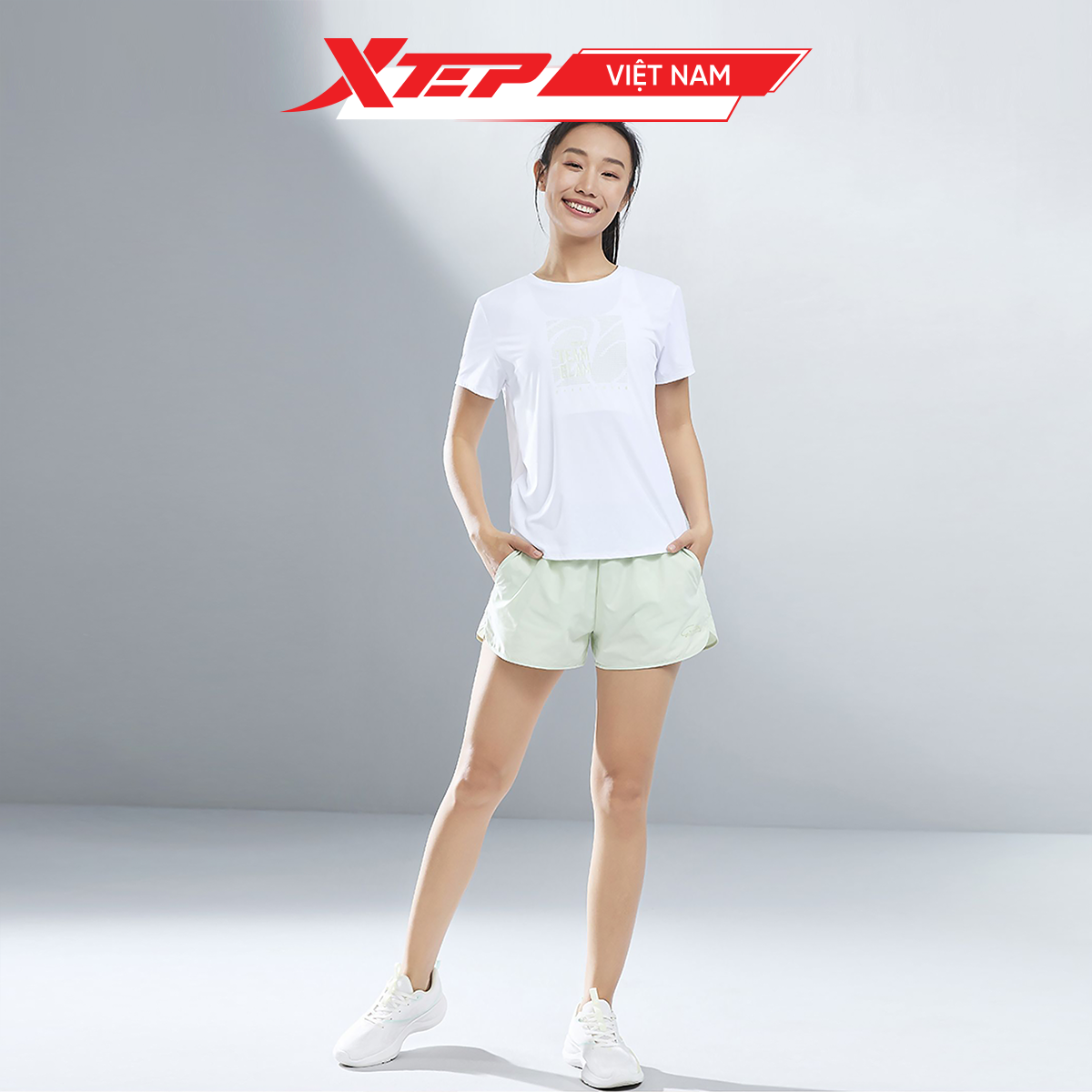  Áo Thun Thể Thao Nữ Xtep 977228010186 