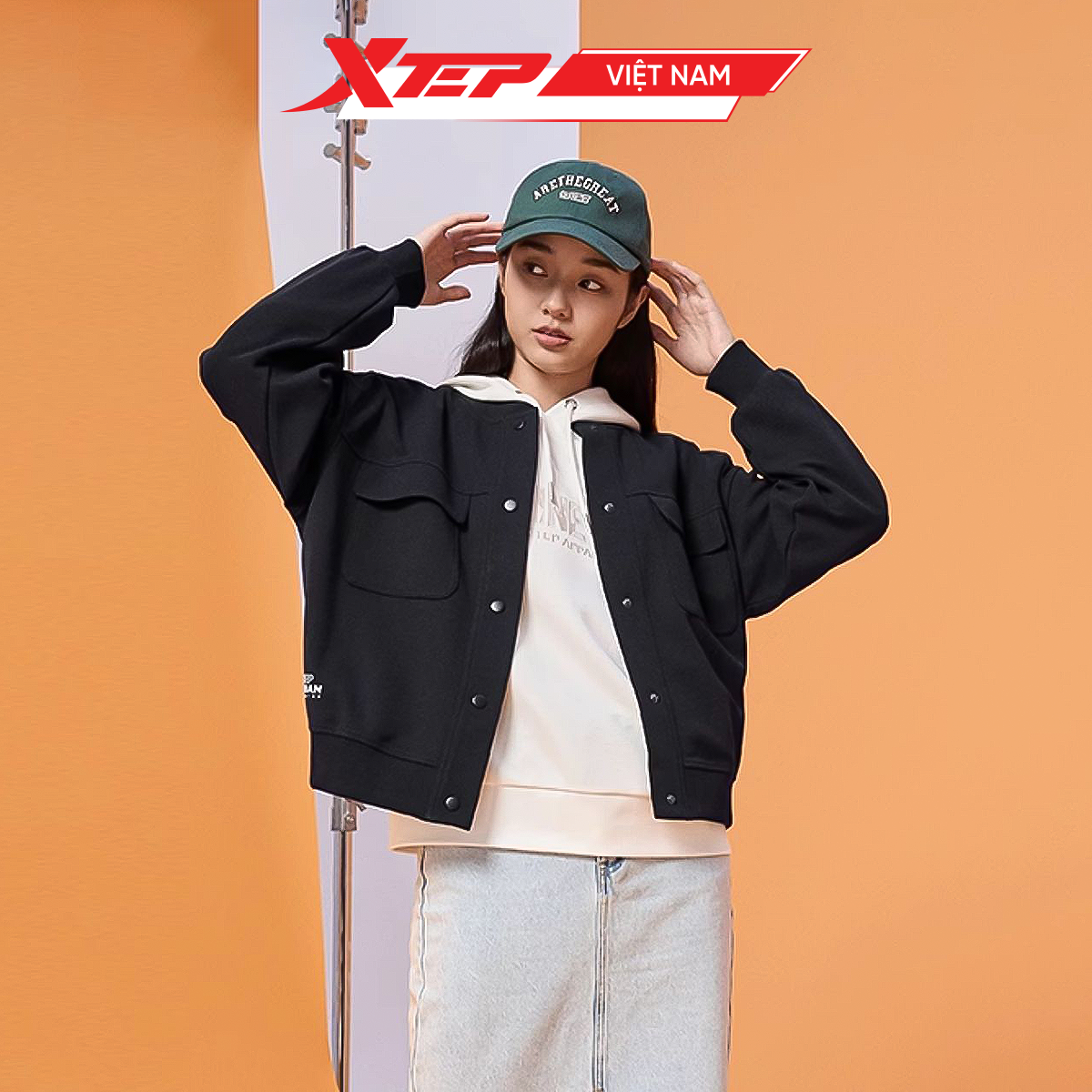  Áo Khoác Thể Thao Nữ Xtep 977328060417 