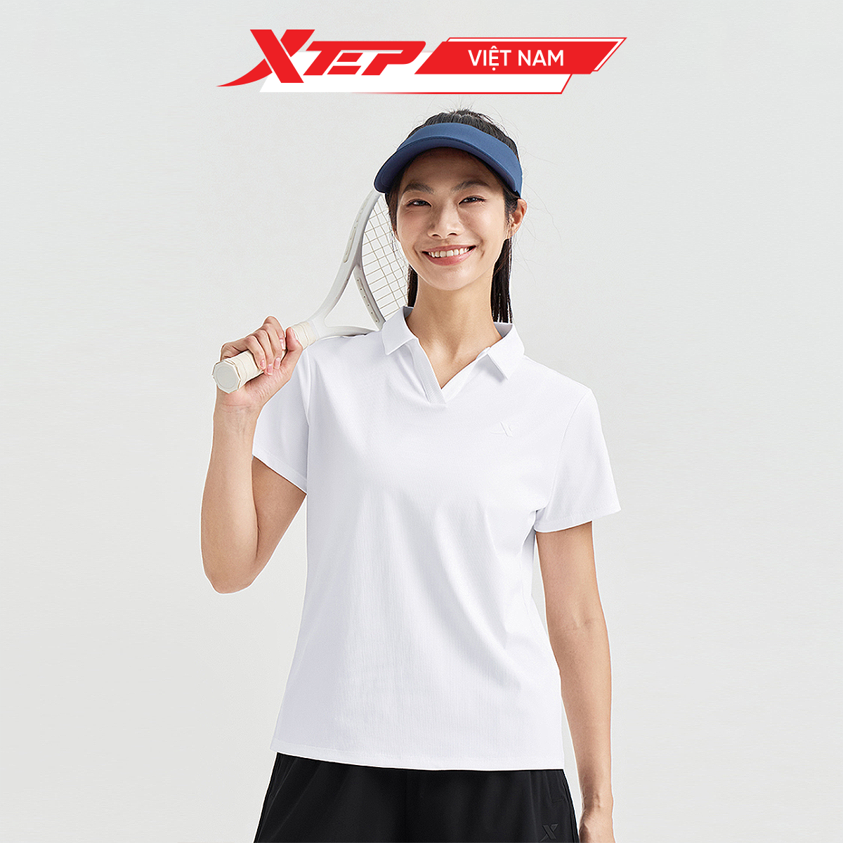  Áo Polo Thể Thao Nữ Xtep 976228020424 