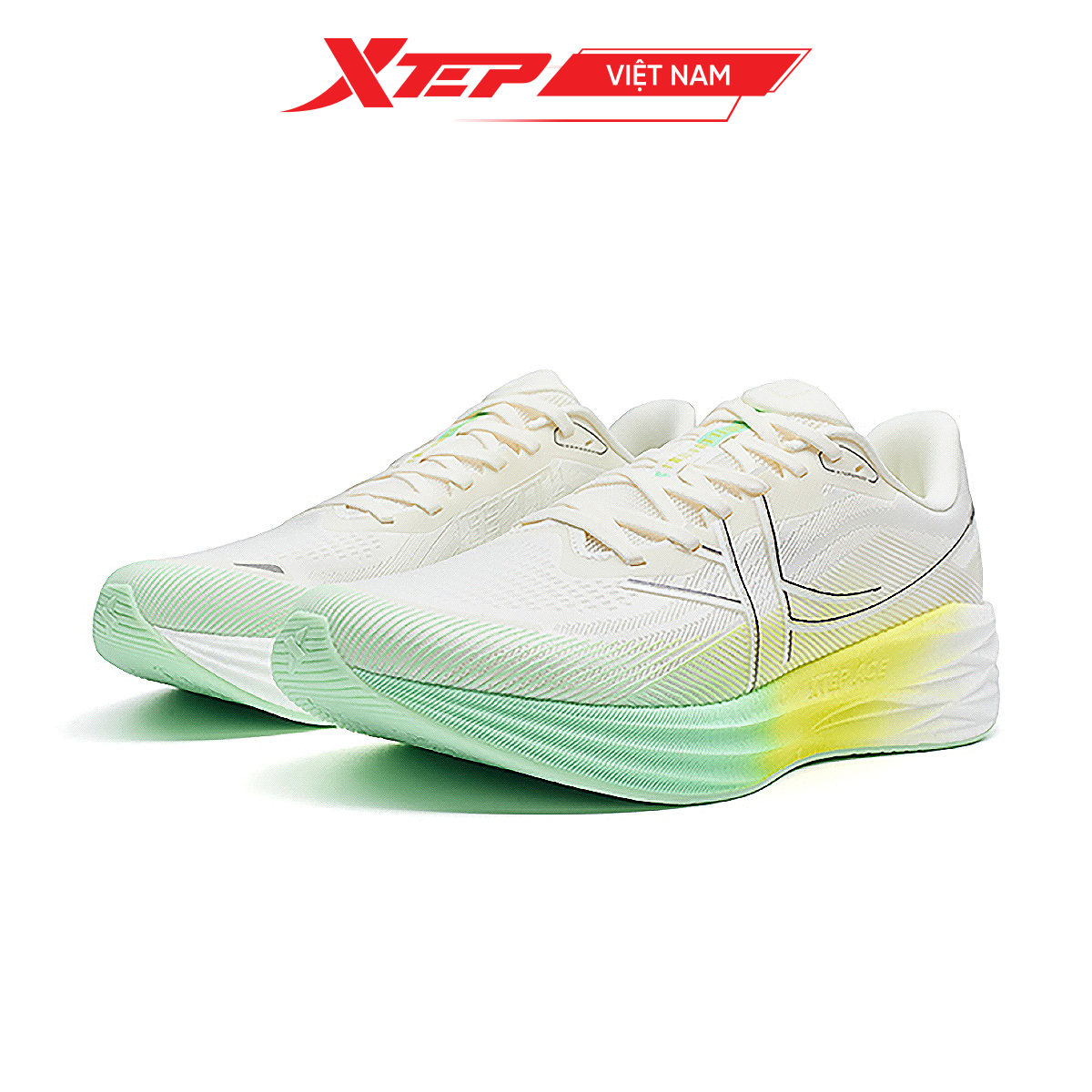  Giày Chạy Bộ Nam Giảm Chấn, Bứt Tốc 5.0 Xtep 976319110004 