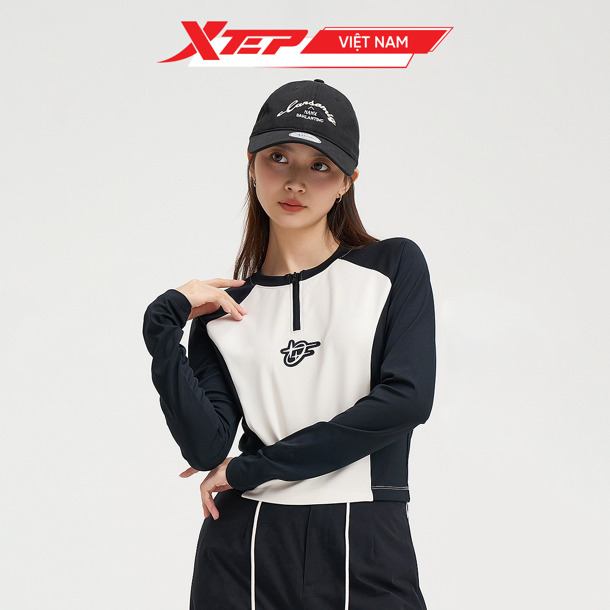  Áo Nỉ Thể Thao Nữ Xtep 976328030584 