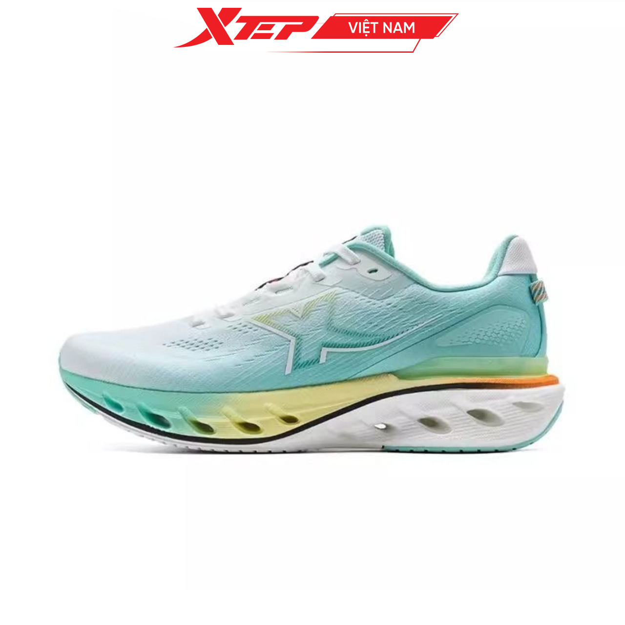  Giày Thể Thao Nam, Giày Chạy Bộ Giảm Chấn Spin 12 Xtep 975219110045 