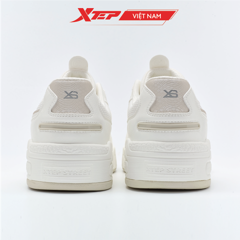  Giày sneaker nam Xtep chính hãng, đế giày thoáng cao tôn dáng khi phối đồ, chất liệu lưới thoáng khí 877219310006 