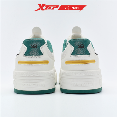  Giày sneaker nam Xtep chính hãng, đế giày thoáng cao tôn dáng khi phối đồ, chất liệu lưới thoáng khí 877219310006 