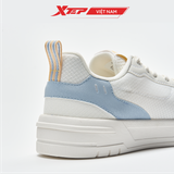  Giày sneaker nữ Xtep chính hãng, đế giày thoáng cao tôn dáng khi phối đồ, chất liệu lưới thoáng khí 877218310015 