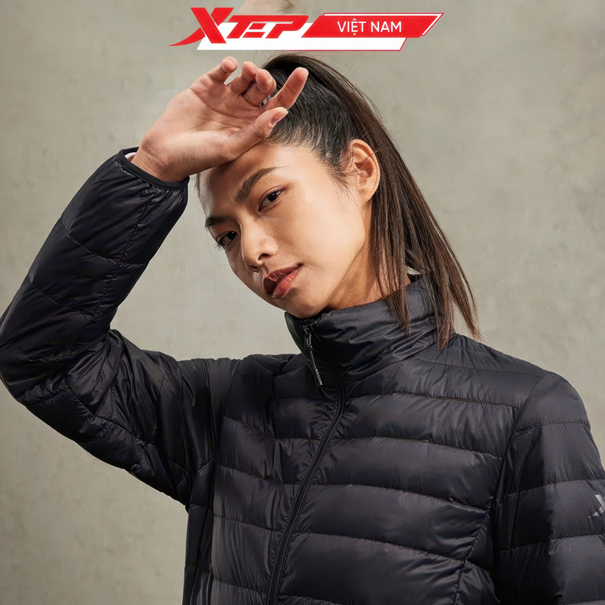  Áo Khoác Nữ Siêu Nhẹ, Áo Khoác Lông Vũ Xtep 977428190239 