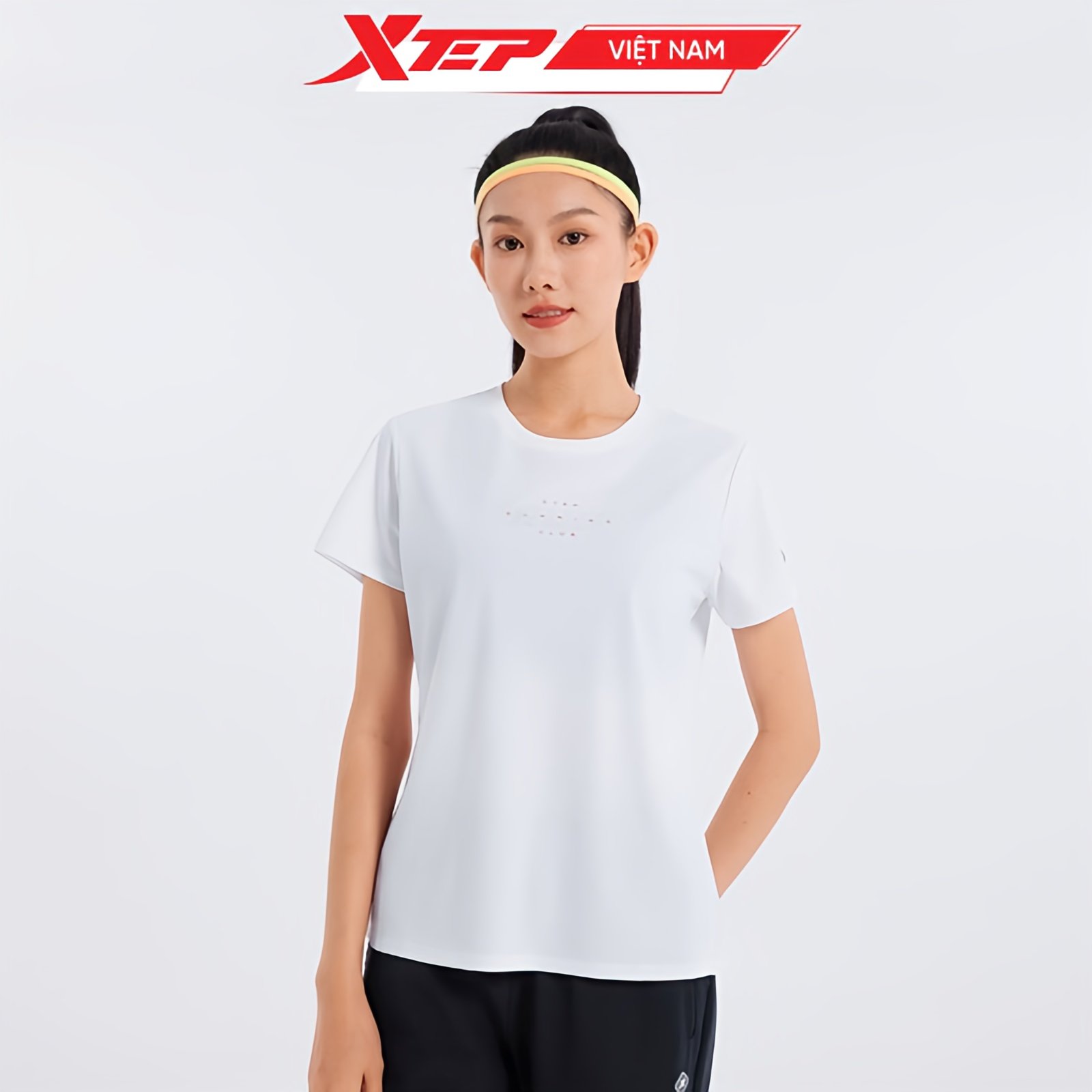  Áo Thể Thao Nữ Xtep, Áo Thun Cổ Tròn Thoáng Khí 976328010153 