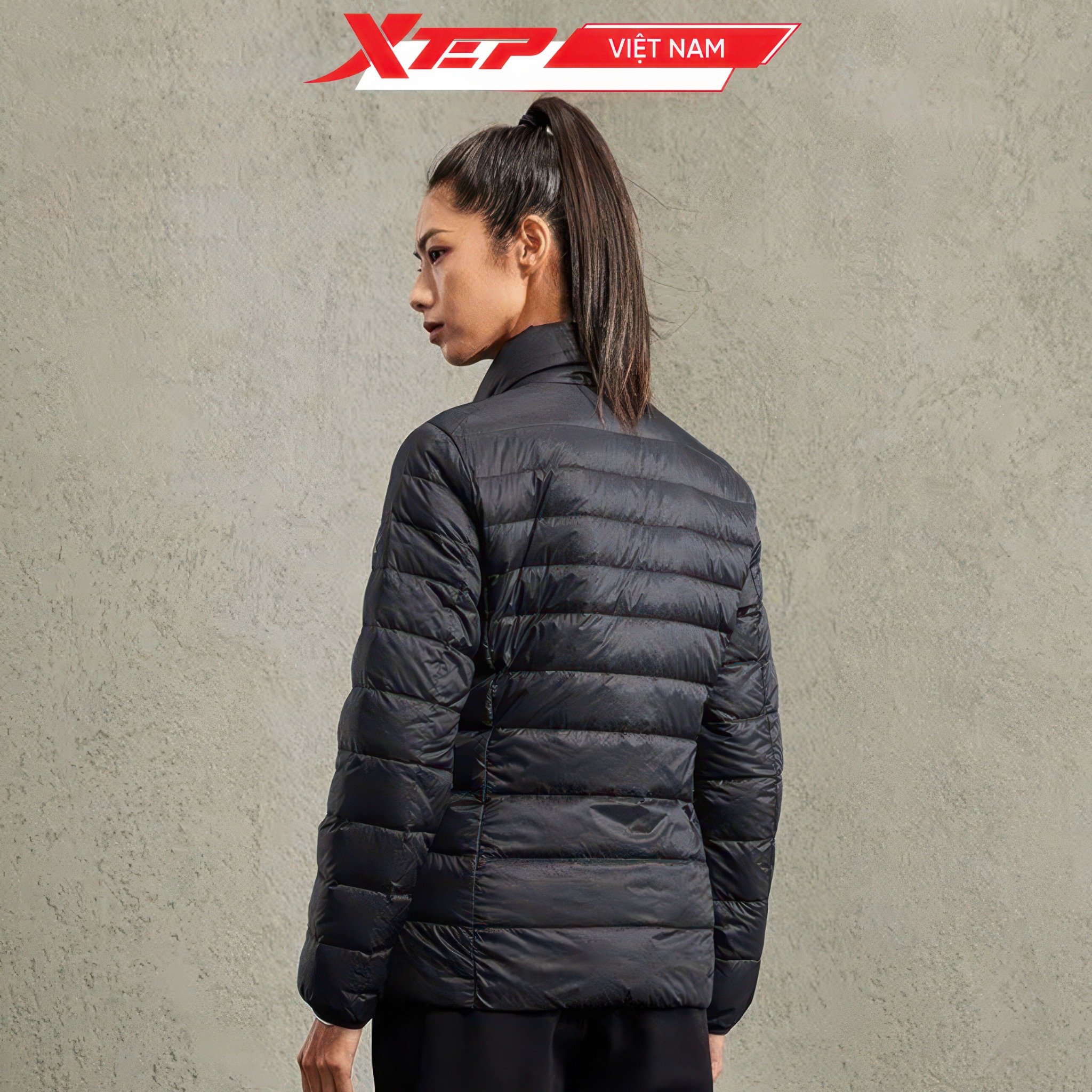  Áo Khoác Nữ Siêu Nhẹ, Áo Khoác Lông Vũ Xtep 977428190239 