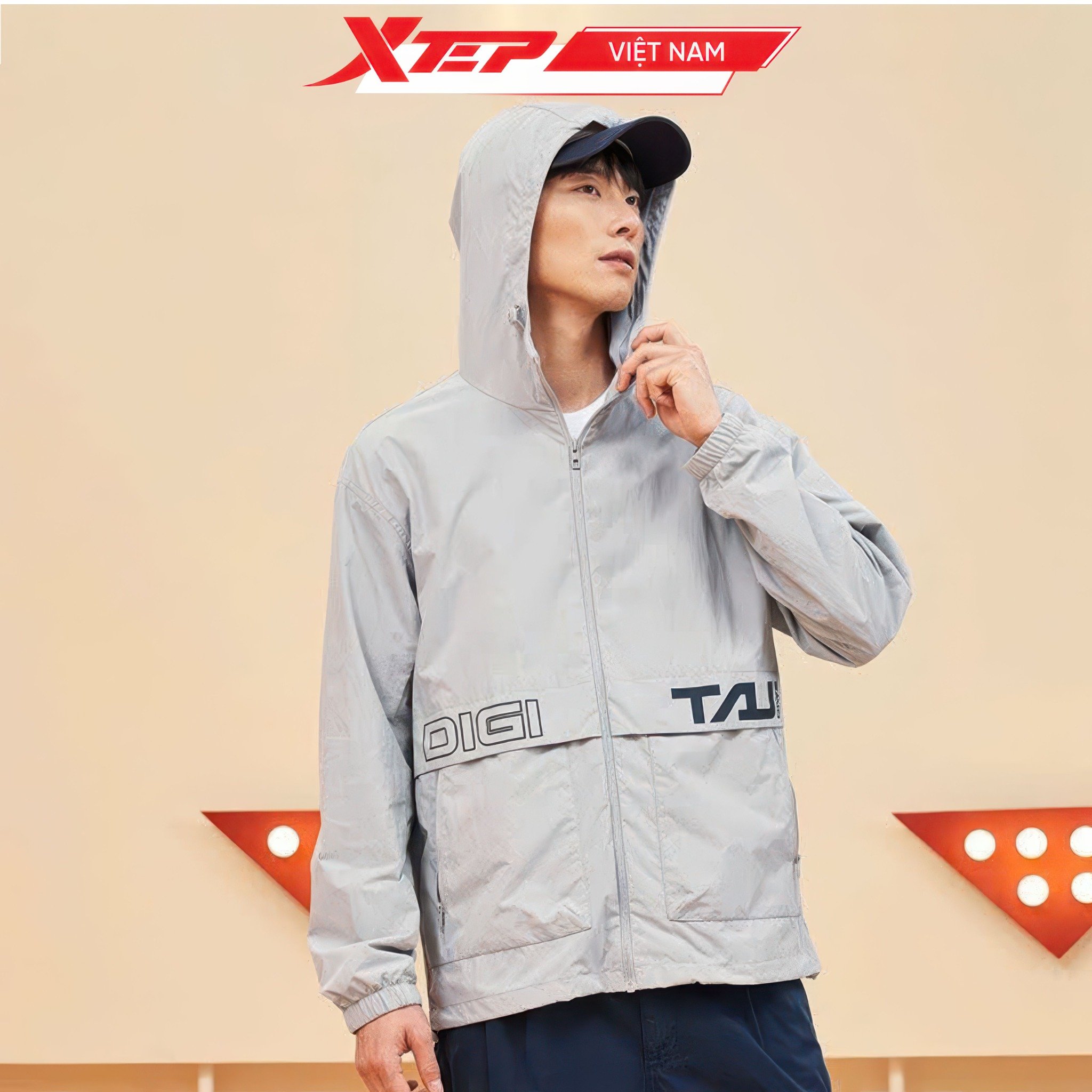  Áo Khoác Thể Thao Nam Xtep, Áo Gió 977329150209 