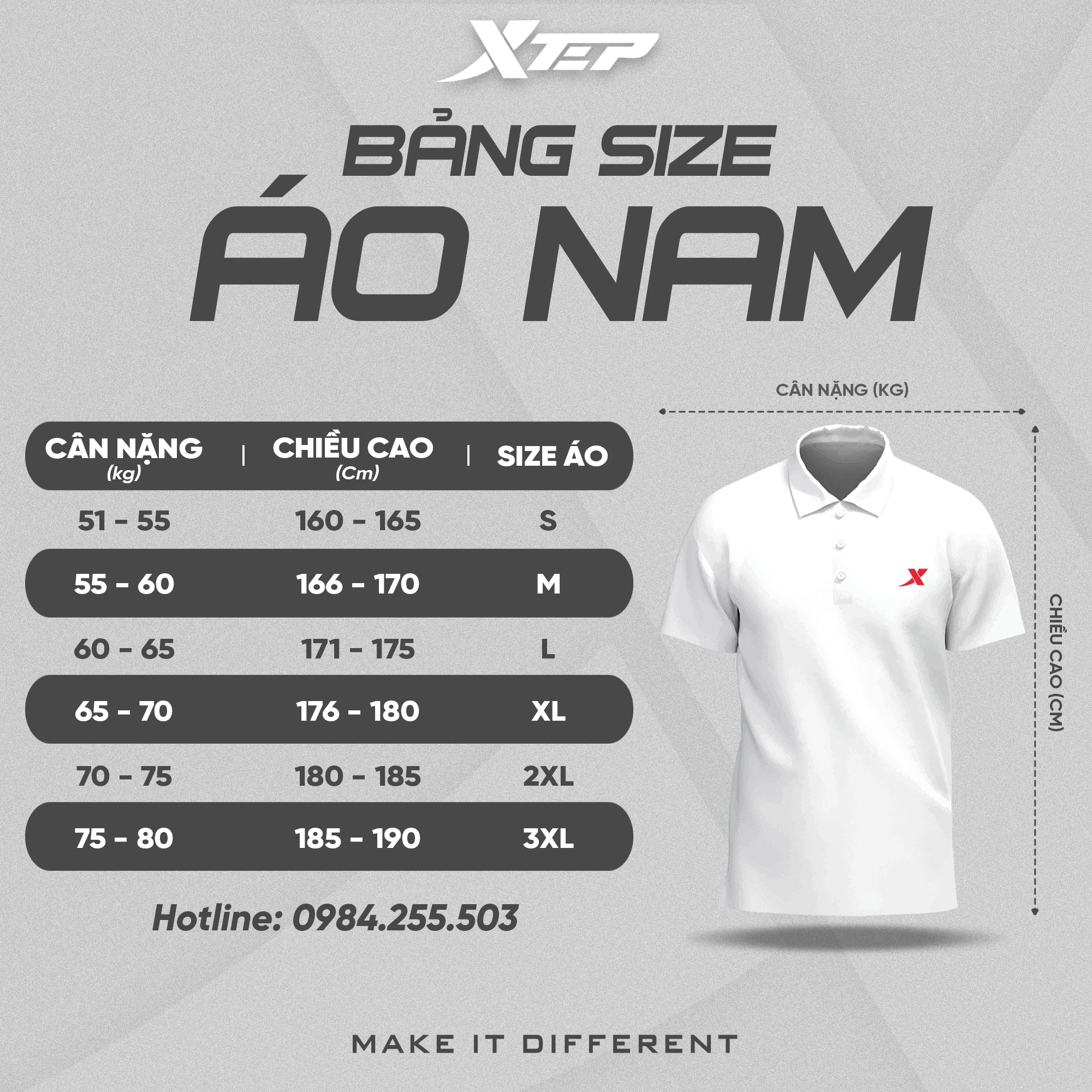  Áo Thể Thao Nam Xtep, Áo Polo 975229020203 