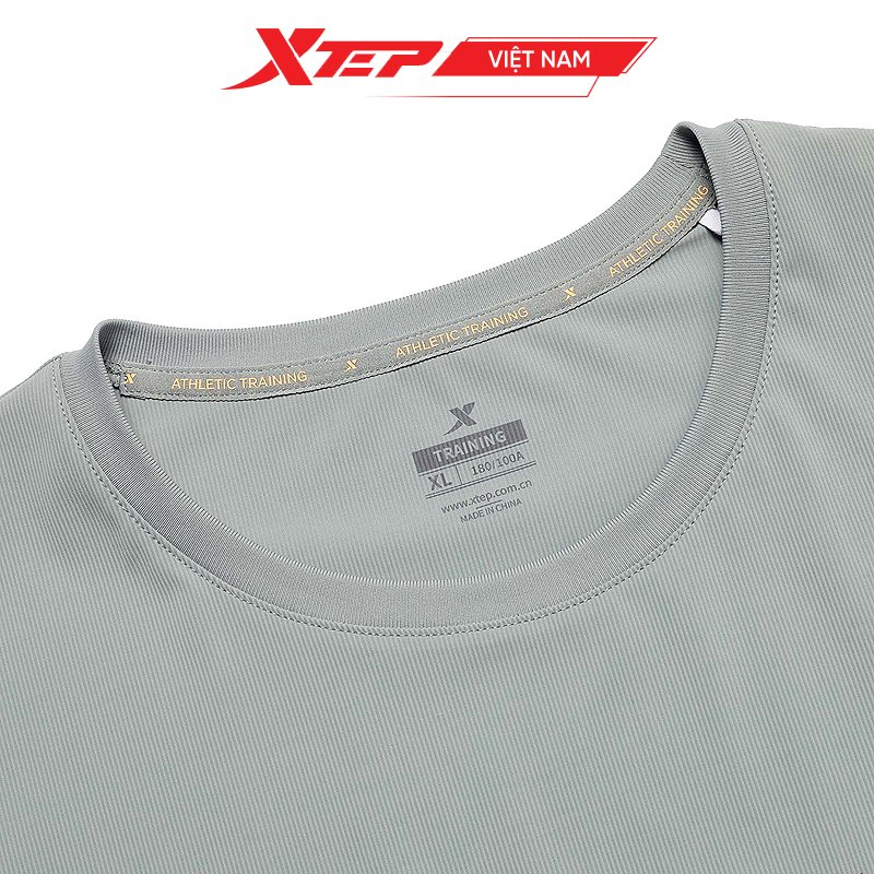  Áo Thun Thể Thao Nam Xtep, Cổ Tròn, Tay Ngắn 976229010131 