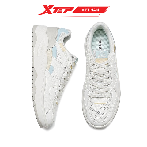  Giày thể thao nữ đế bằng Xtep, sneaker trẻ trung năng động phối màu 977218310010 