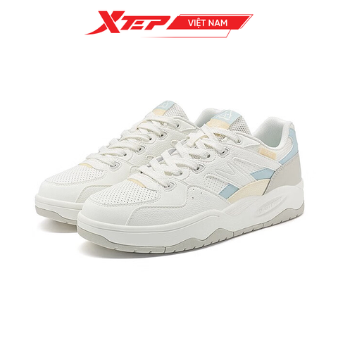  Giày thể thao nữ đế bằng Xtep, sneaker trẻ trung năng động phối màu 977218310010 