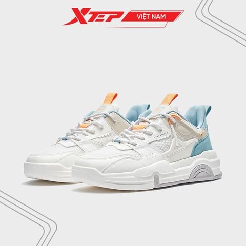  Giày chạy bộ thể thao nam Xtep chính hãng thiết kế khỏe khoắn, đế giày êm ái ôm chân 877219310014 