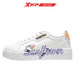  Giày sneaker nữ Xtep chính hãng, đế bằng hoạ tiết xinh xắn 979118316765 