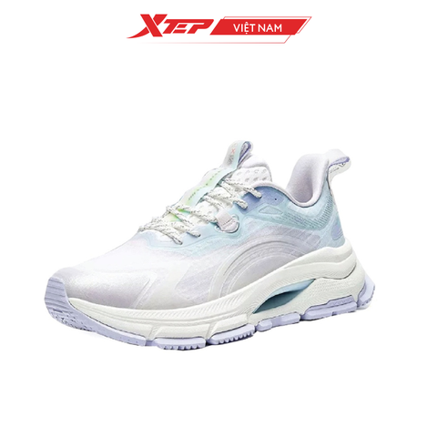 Giày sneaker nữ Xtep chính hãng chất liệu lưới thoáng khí 878218320003