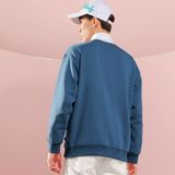  Áo Sweater Xtep lập thể Tay Bồng, Chất Nỉ Mịn Dày Dặn Không Bai, Không Xù Form Rộng 879329920056 