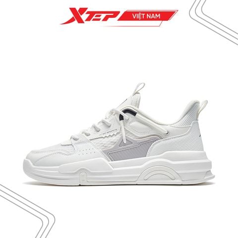 Giày chạy bộ thể thao nam Xtep chính hãng thiết kế khỏe khoắn, đế giày êm ái ôm chân 877219310014
