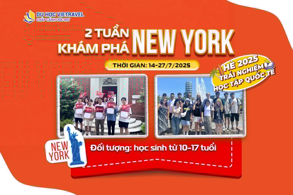 TRẠI HÈ THE KNOX: 2 TUẦN KHÁM PHÁ NEW YORK