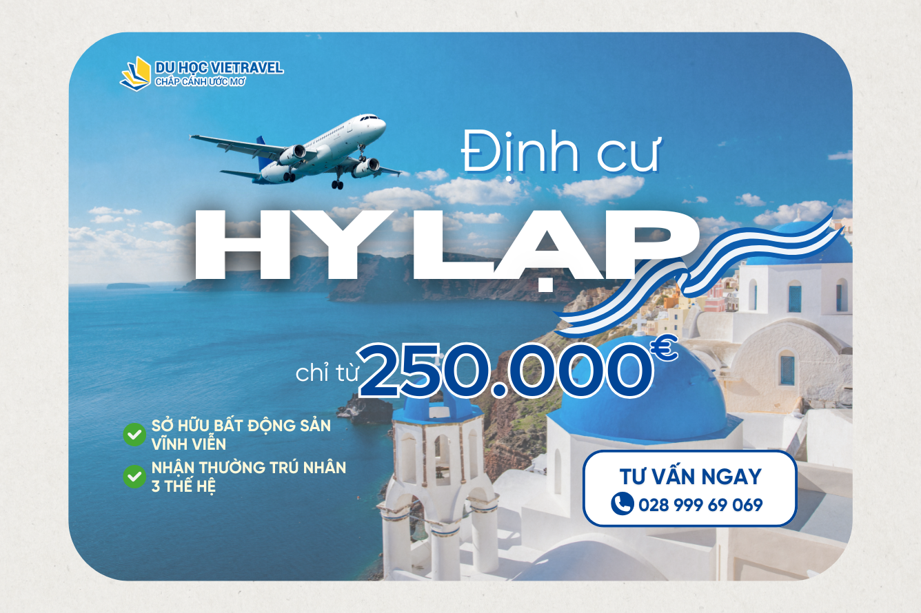 MỞ CÁNH CỬA ĐỊNH CƯ HY LẠP: CƠ HỘI SỞ HỮU QUỐC TỊCH CHÂU ÂU TỪ 250.000 EUR