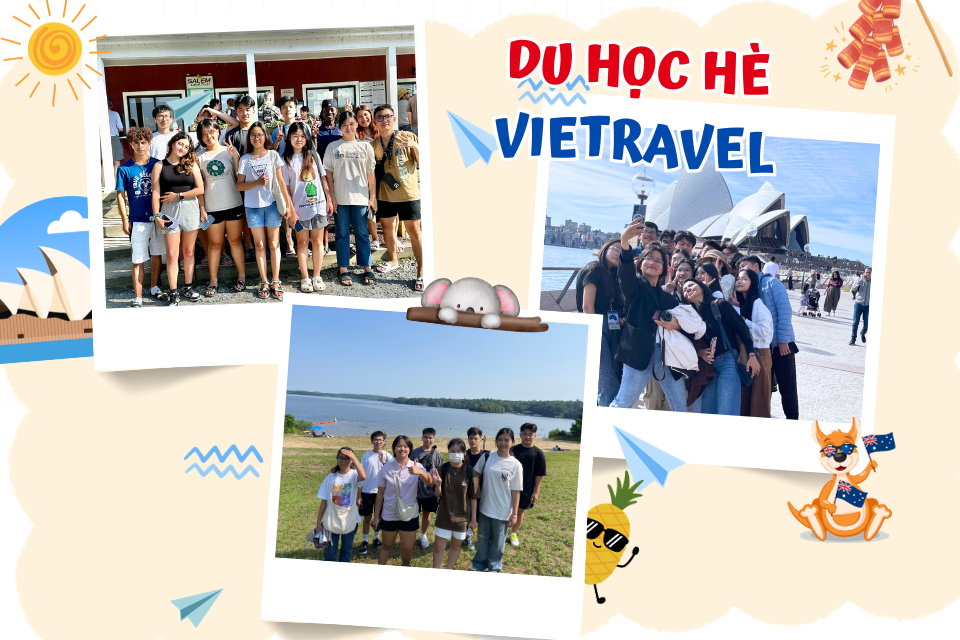 VIETRAVEL SUMMER CAMP 2024 -  DU HỌC HÈ ÚC - KHÁM PHÁ “TƯƠNG LAI BỀN VỮNG”