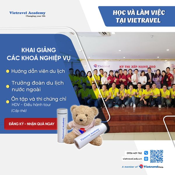 Trưởng Đoàn Du Lịch Nước Ngoài Tour Leader Vietravel Academy
