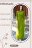 Áo Dài Truyền Thống Đơn Sắc Xanh Cốm Đậm Combo Bưng Quả 6 Bộ KHAMADE