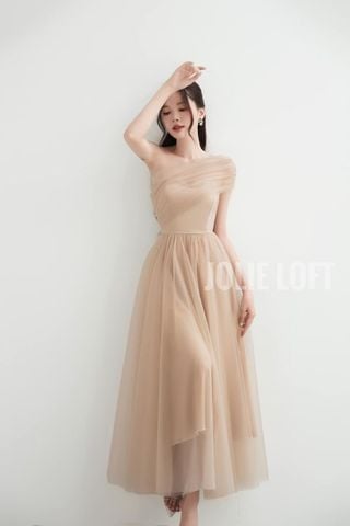 Đầm Midi Trễ Vai JOLIE LOFT