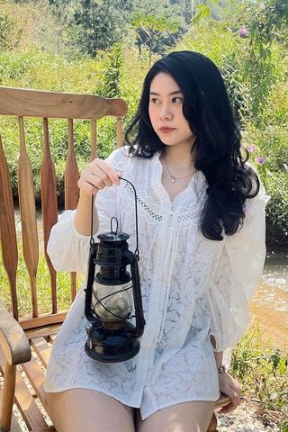 Áo Tay Dài Voan Mỏng ELPIS CLOTHING