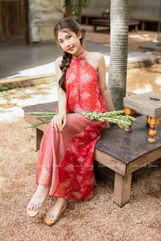 Áo Yếm Giáng Miên x Chân Váy Bồng Bềnh LÈNG DÈNG