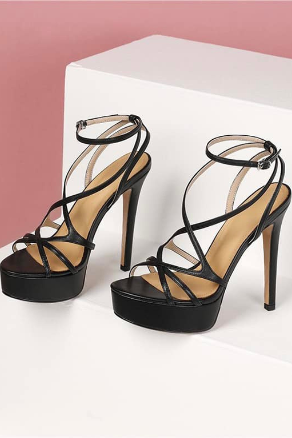 Giày Sandal Dây Mãnh Đế Đúp OMNES