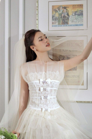 Đầm Trắng Công Chúa ELPIS CLOTHING