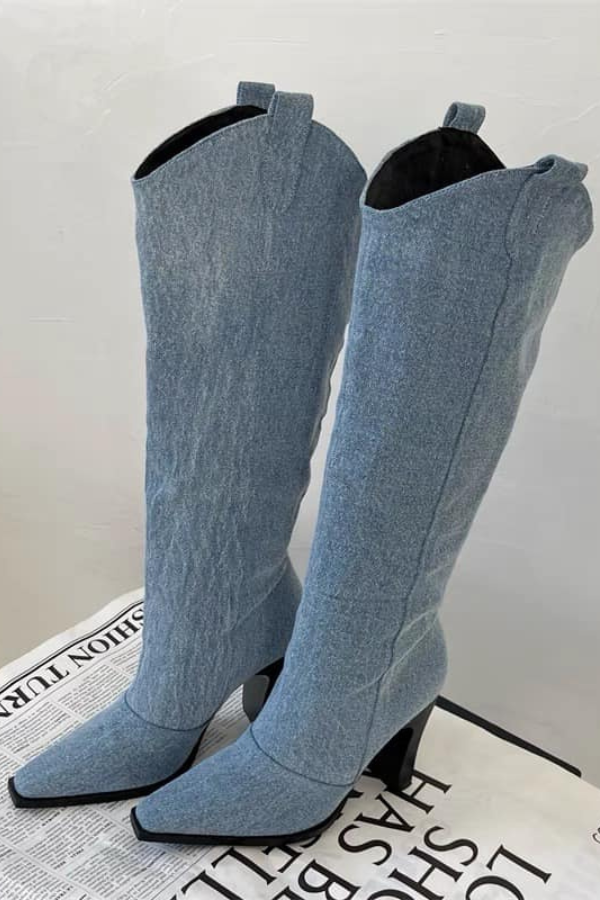 Giày Boot Denim OMNES