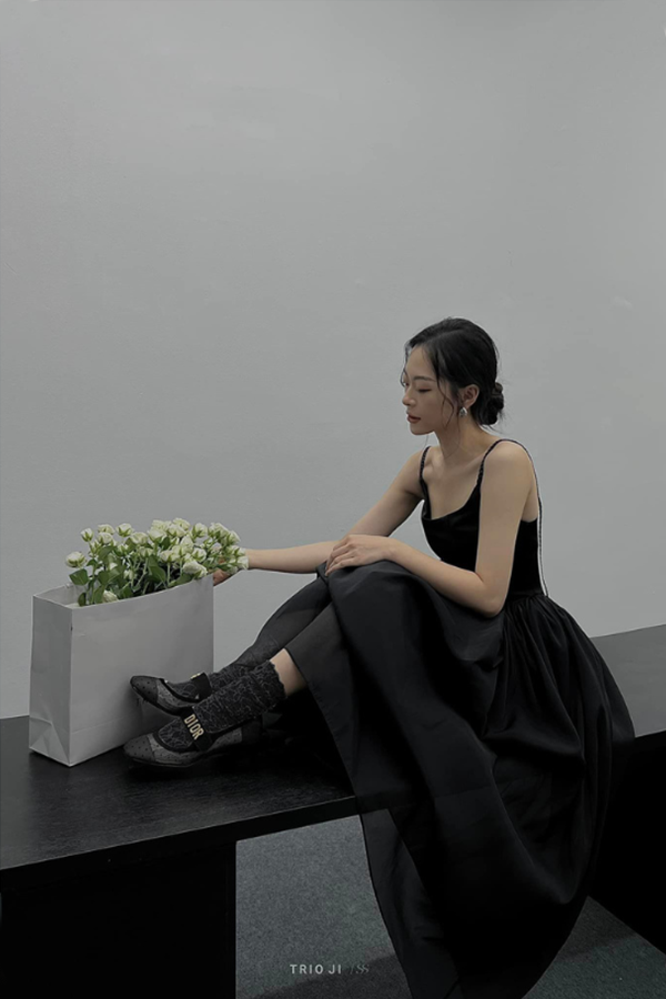 Đầm Maxi Hai Dây TRIO JI