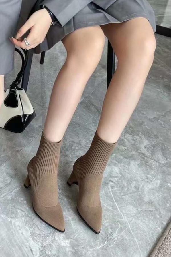 Giày Boot Dệt Kim OMNES
