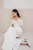 Áo Trễ Vai x Quần Ống Suông WHITE PLAN