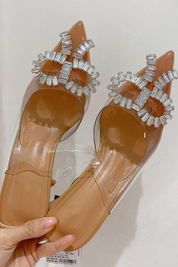 Giày Nơ Đá Sáng OMNES