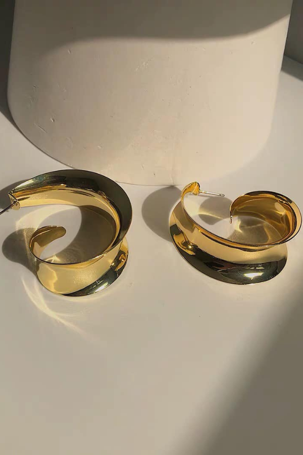 Bông Tai Đường Cong Cá Tính OMNES