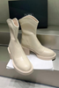 Giày Boot Da Cổ Cao OMNES