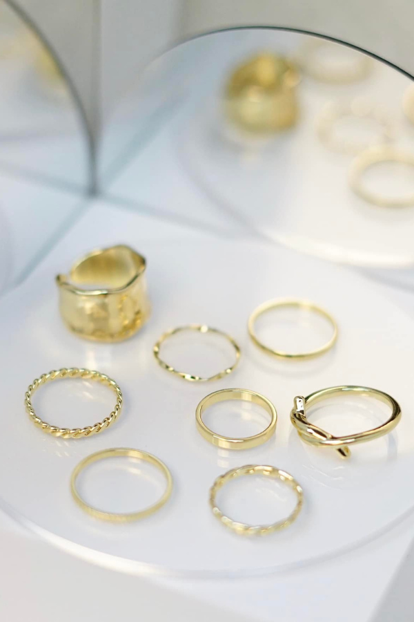 Set Nhẫn MOLLY METALLIC OMNES