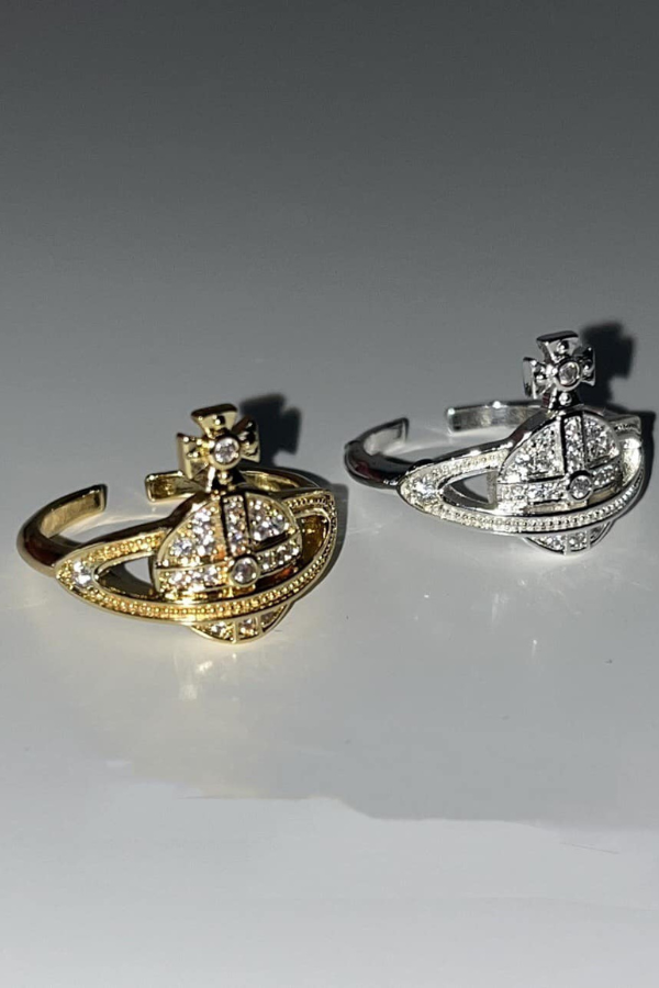 Nhẫn Thiết Kế Độc Đáo Đá Lấp Lánh OMNES