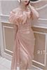 Đầm Midi Nhấn Eo Xẻ Tà RITARA CLOSET