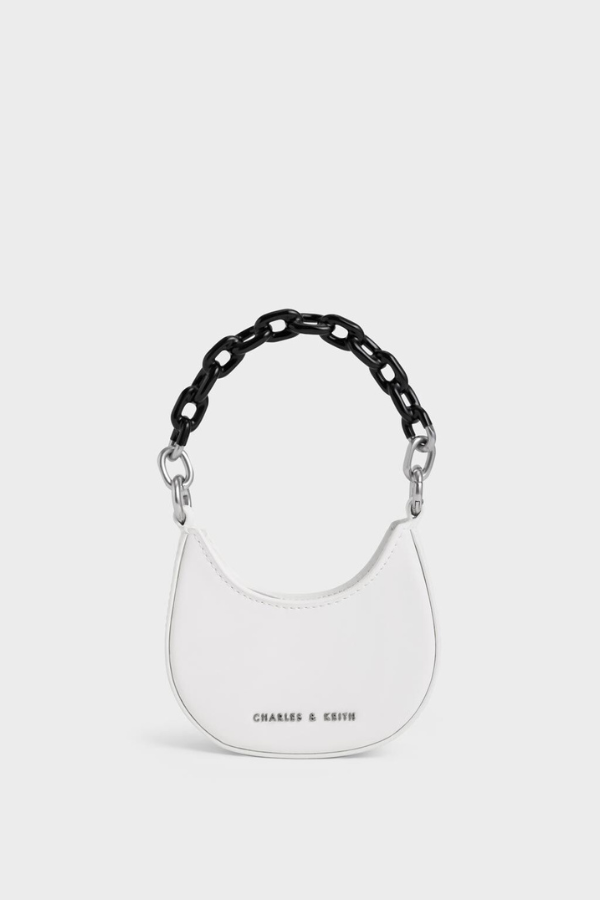 Túi Nửa Hình Tròn Tay Xích OMNES